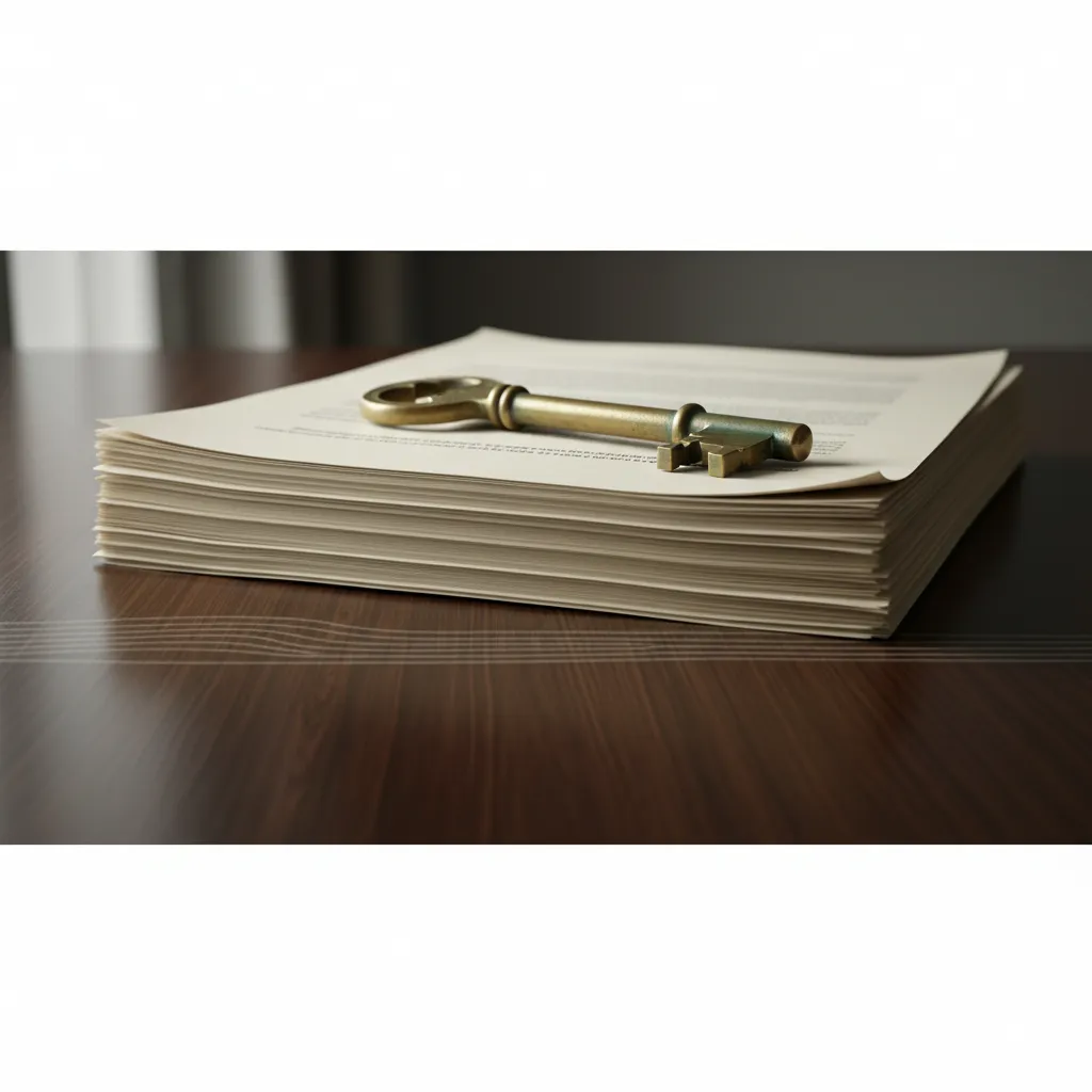 A corporate officer on a laptop video call with an online notary reviewing a business power of attorney and stamped certified copies.