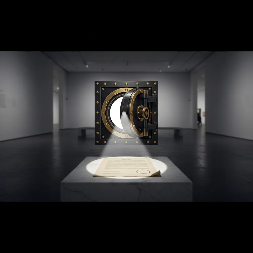 A warranty deed and mortgage documents on a desk next to a laptop showing a remote online notary session.